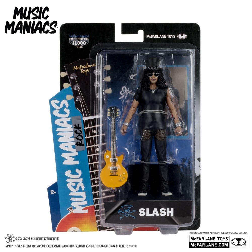 Music Maniacs Rock Slash 6" Scale Action Figure