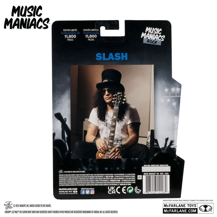 Music Maniacs Rock Slash 6" Scale Action Figure