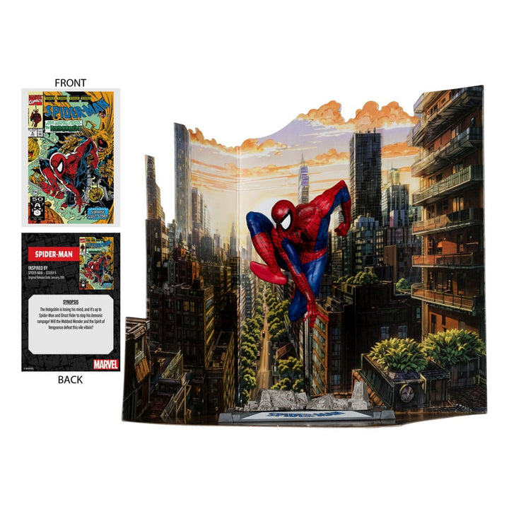 Marvel Spider Man Spider Man Issue 6 PVC Statue 1 10 Scale 9 cm