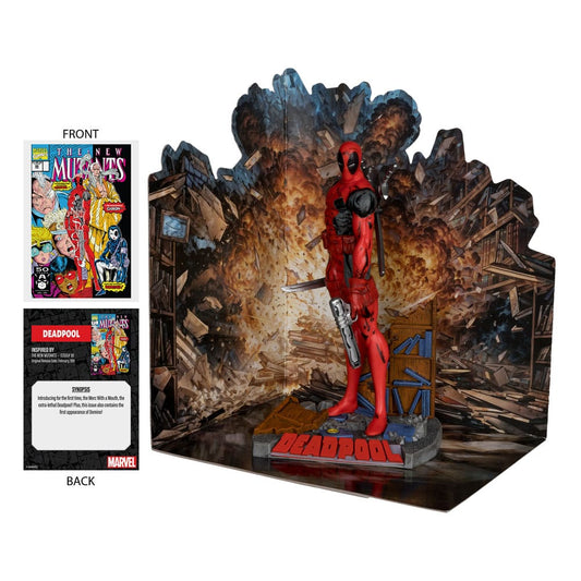 Marvel Deadpool New Mutants 98 PVC Statue 1/10 Scale 16 cm