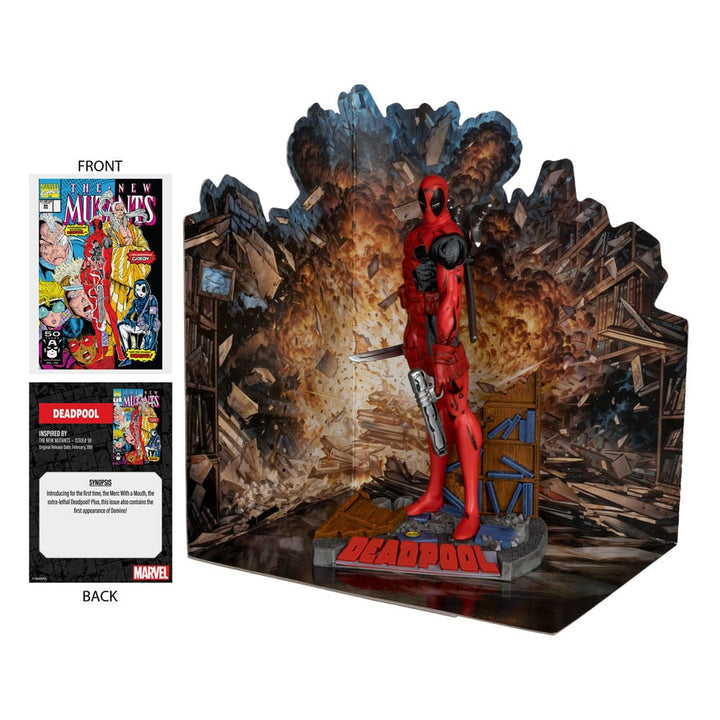 Marvel Deadpool New Mutants 98 PVC Statue 1/10 Scale 16 cm