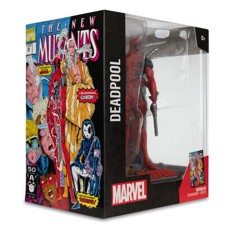 Marvel Deadpool New Mutants 98 PVC Statue 1/10 Scale 16 cm, packaging shot
