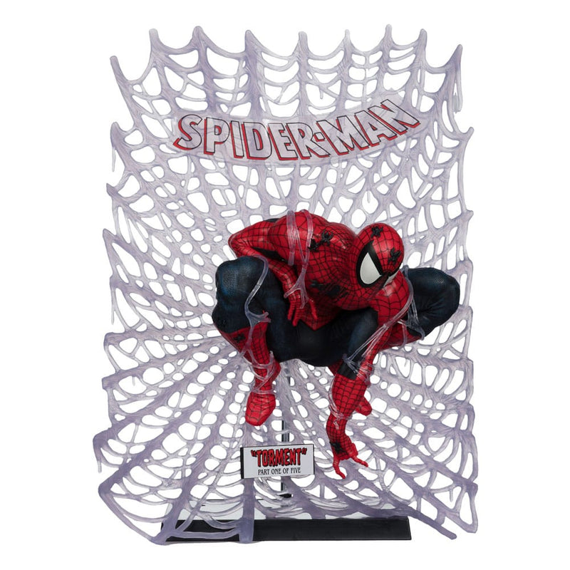 Spider-Man Black Suit Spider-Man #1 Marvel Collection McFarlane Toys Statue