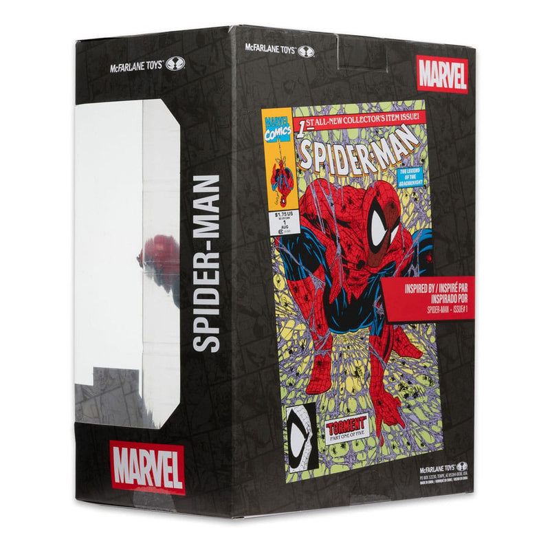 Spider-Man Black Suit Spider-Man #1 Marvel Collection McFarlane Toys Statue