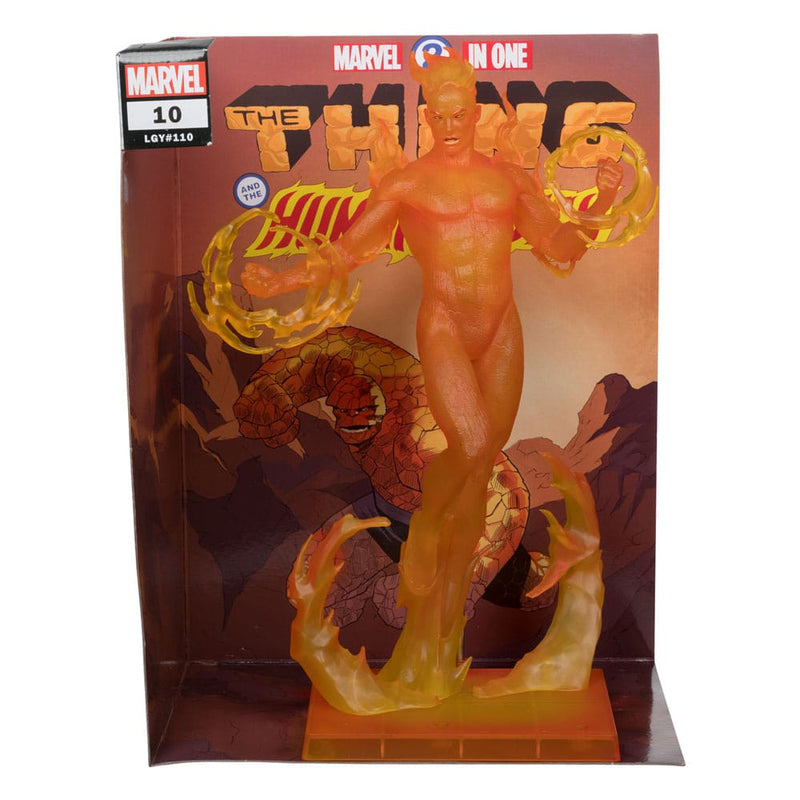 Human Torch The Thing and the Human Torch #10 Marvel McFarlane Toys 1:6 Statue