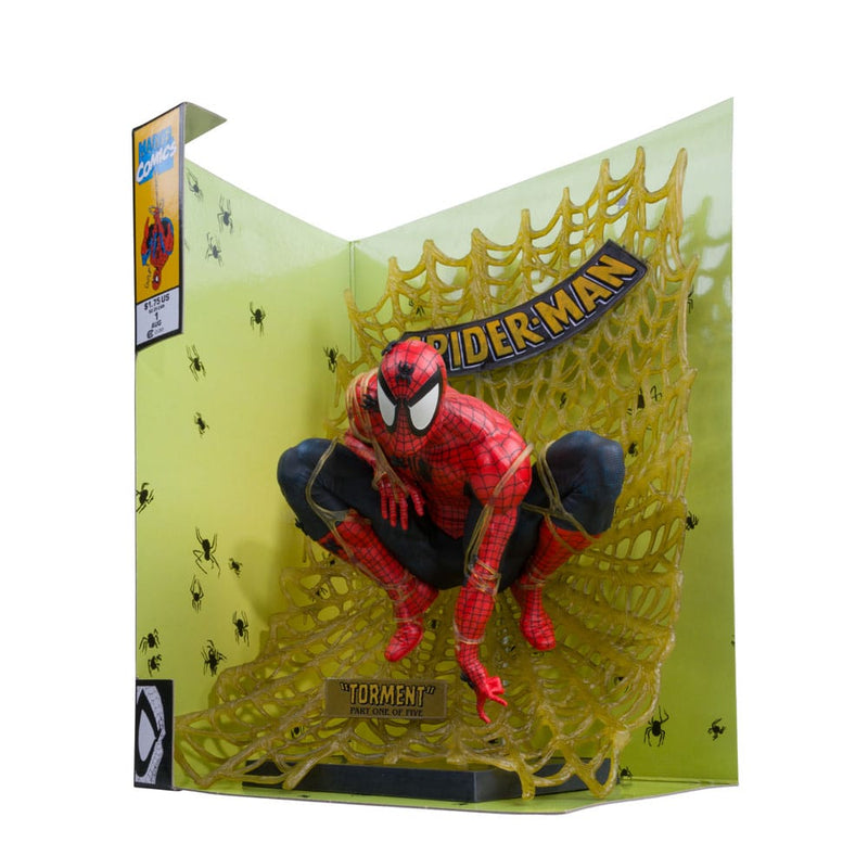 Spider-Man Gold Edition Spider-Man #1 Marvel Collection McFarlane Toys Statue