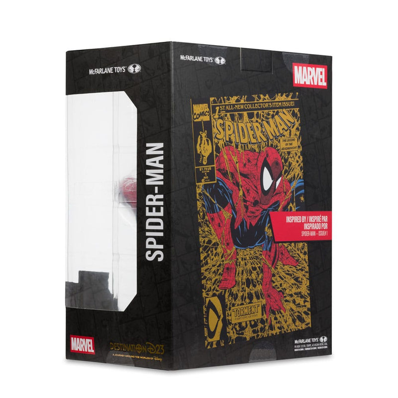 Spider-Man Gold Edition Spider-Man #1 Marvel Collection McFarlane Toys Statue