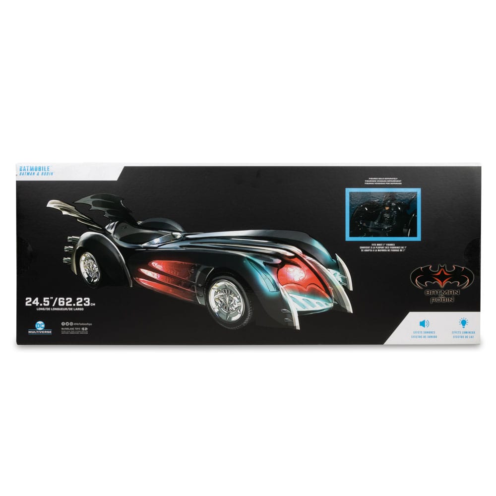 McFarlane Batman & Robin DC Multiverse Batmobile