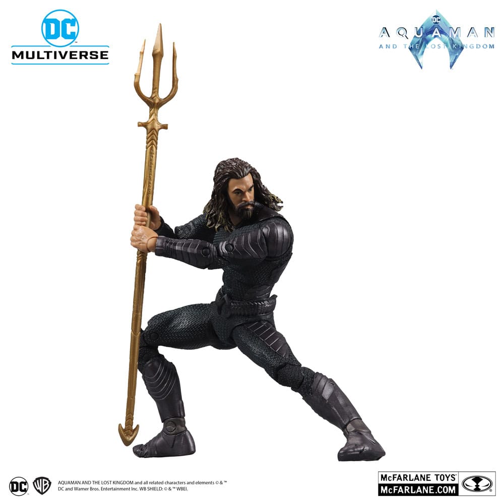 DC Multiverse Aquaman and the Lost Kingdom Aquaman with Stealth Suit Action Figure 18 cm POP! Vinyl Figure