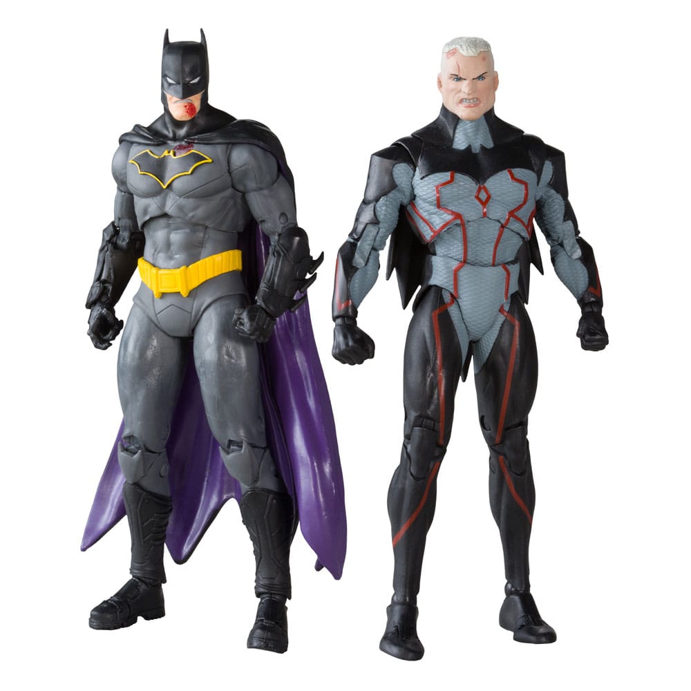 DC Collector Omega (Unmasked) and Batman (Bloody) 7" Scale Action Figures 2 Pack [Gold Label]