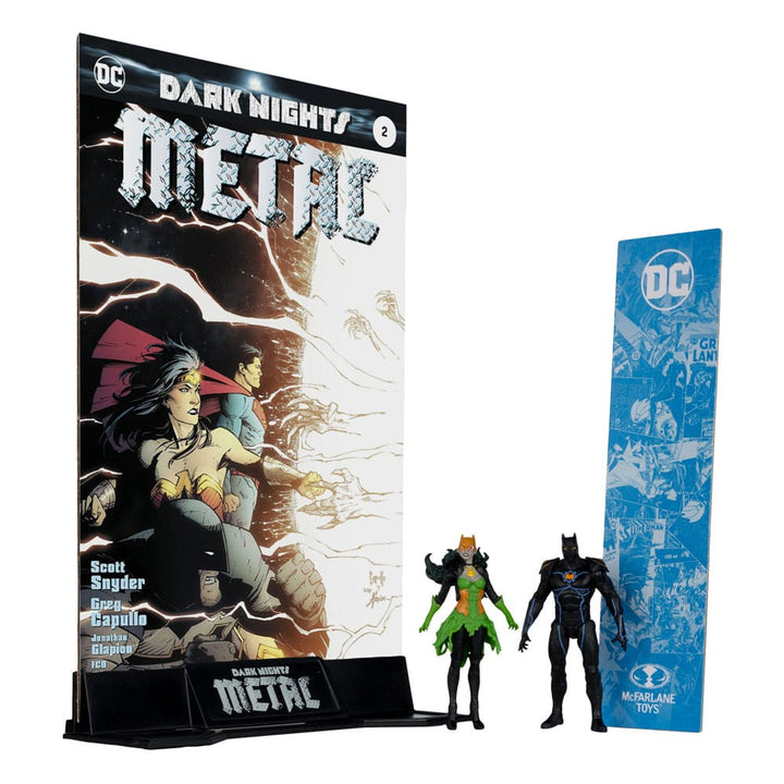 DC Direct Dark Nights Metal Batman of Earth-44 and Batman of Earth-11 3" Scale Page Punchers Action Figure (2-Pack)