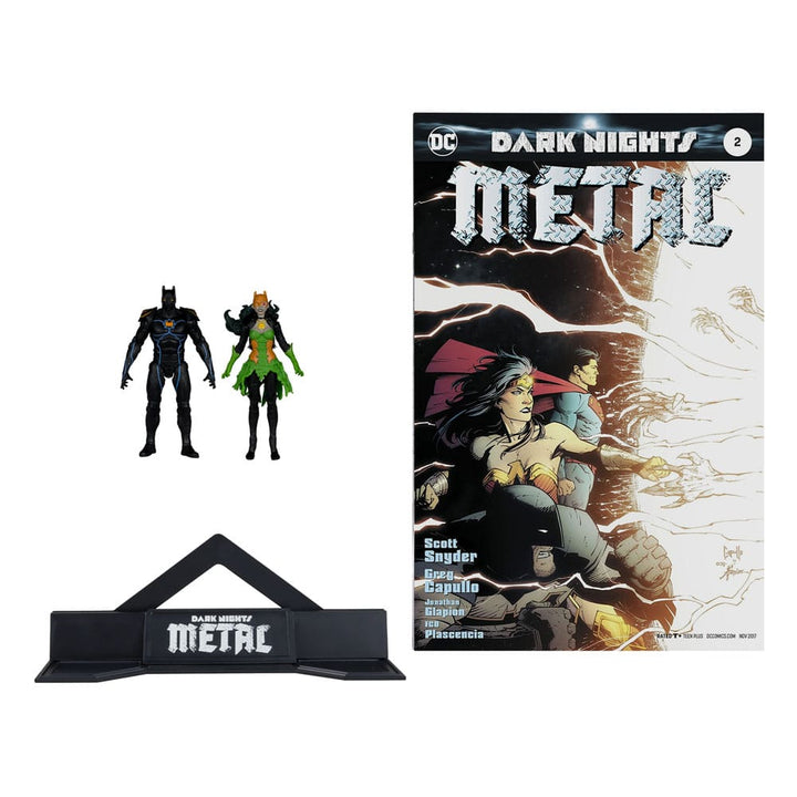 DC Direct Dark Nights Metal Batman of Earth-44 and Batman of Earth-11 3" Scale Page Punchers Action Figure (2-Pack)