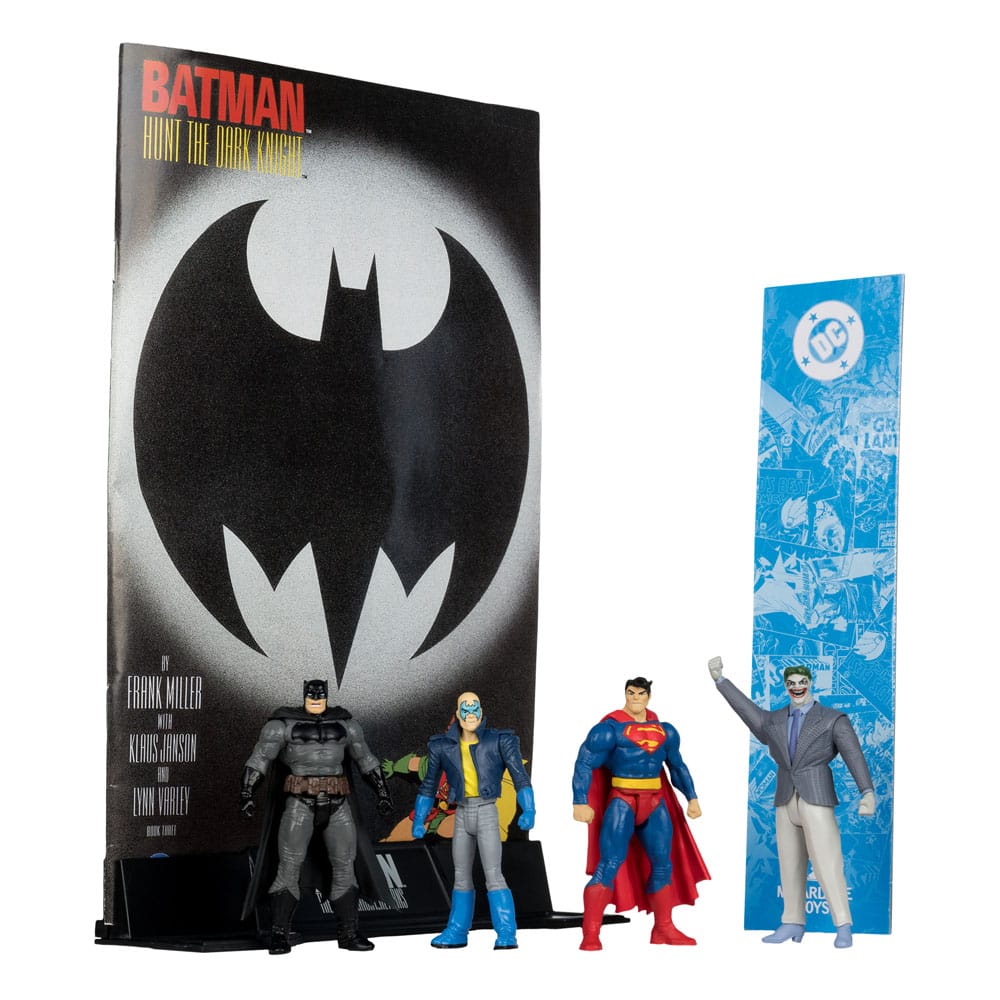 DC Page Punchers Batman & Son of Batman & Superman & Joker 4-Pack Action Figures