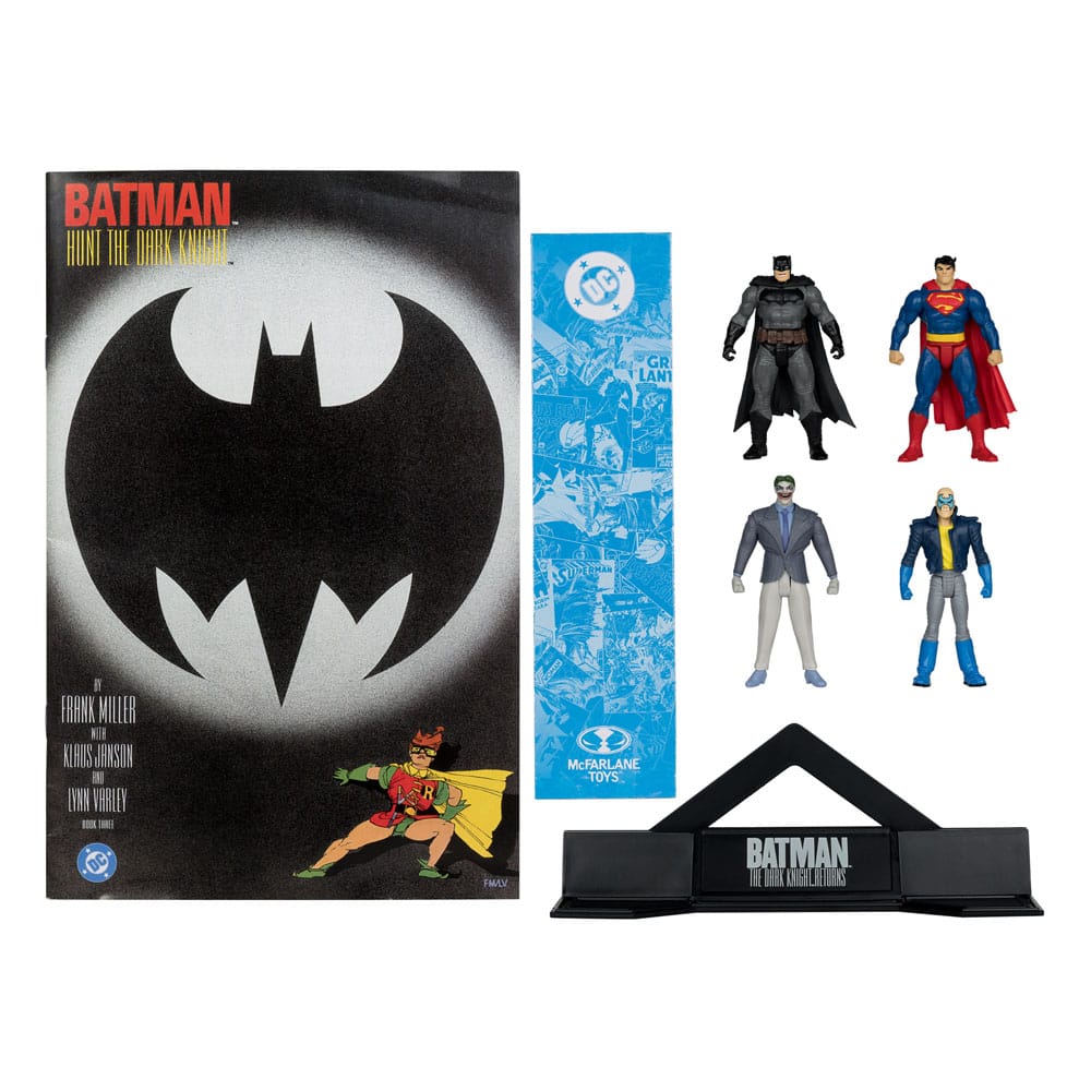 DC Page Punchers Batman & Son of Batman & Superman & Joker 4-Pack Action Figures