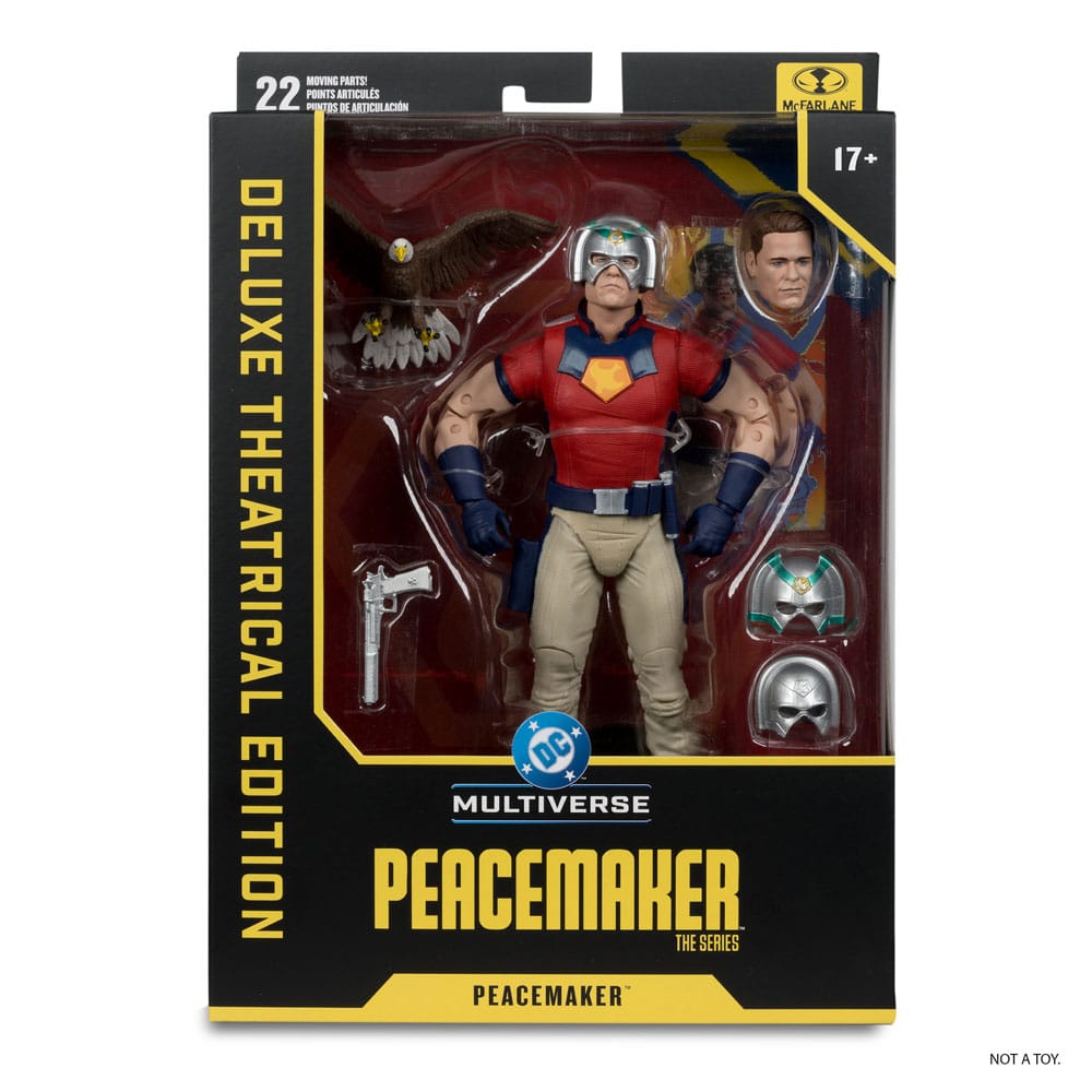 McFarlane Peacemaker DC Multiverse Peacemaker (Deluxe Theatrical Edition) Action Figure