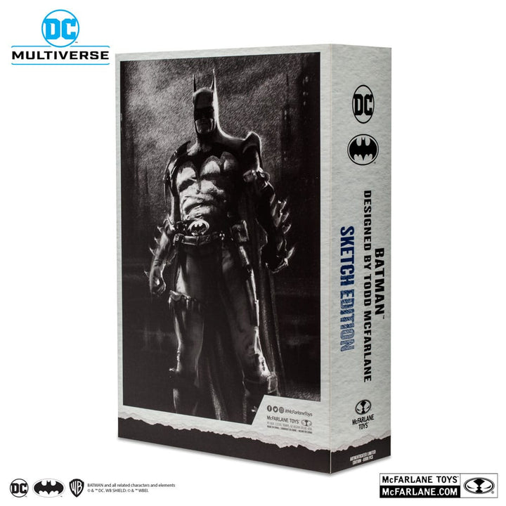 DC Multiverse Batman Sketch Edition Gold Label Figure