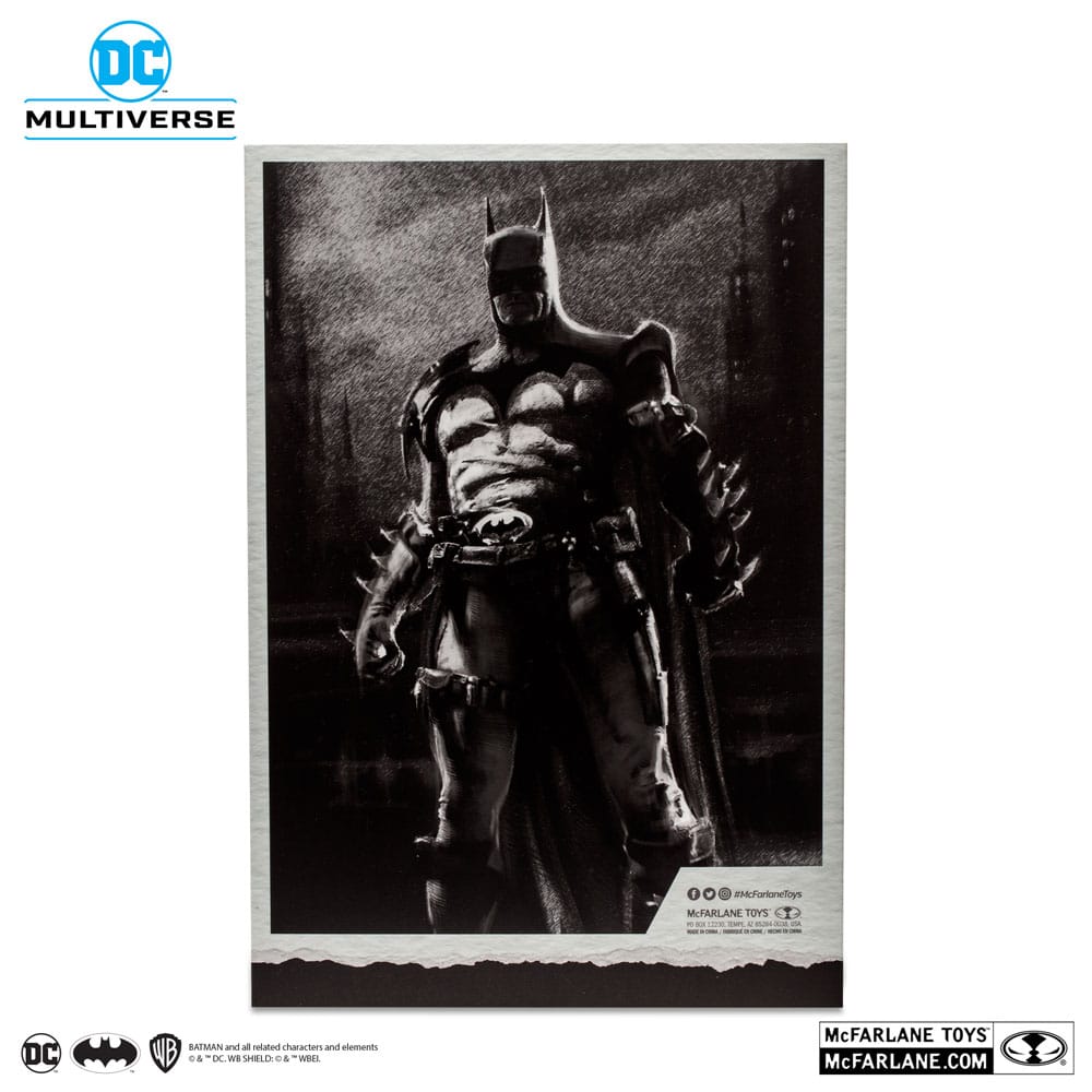 DC Multiverse Batman Sketch Edition Gold Label Figure