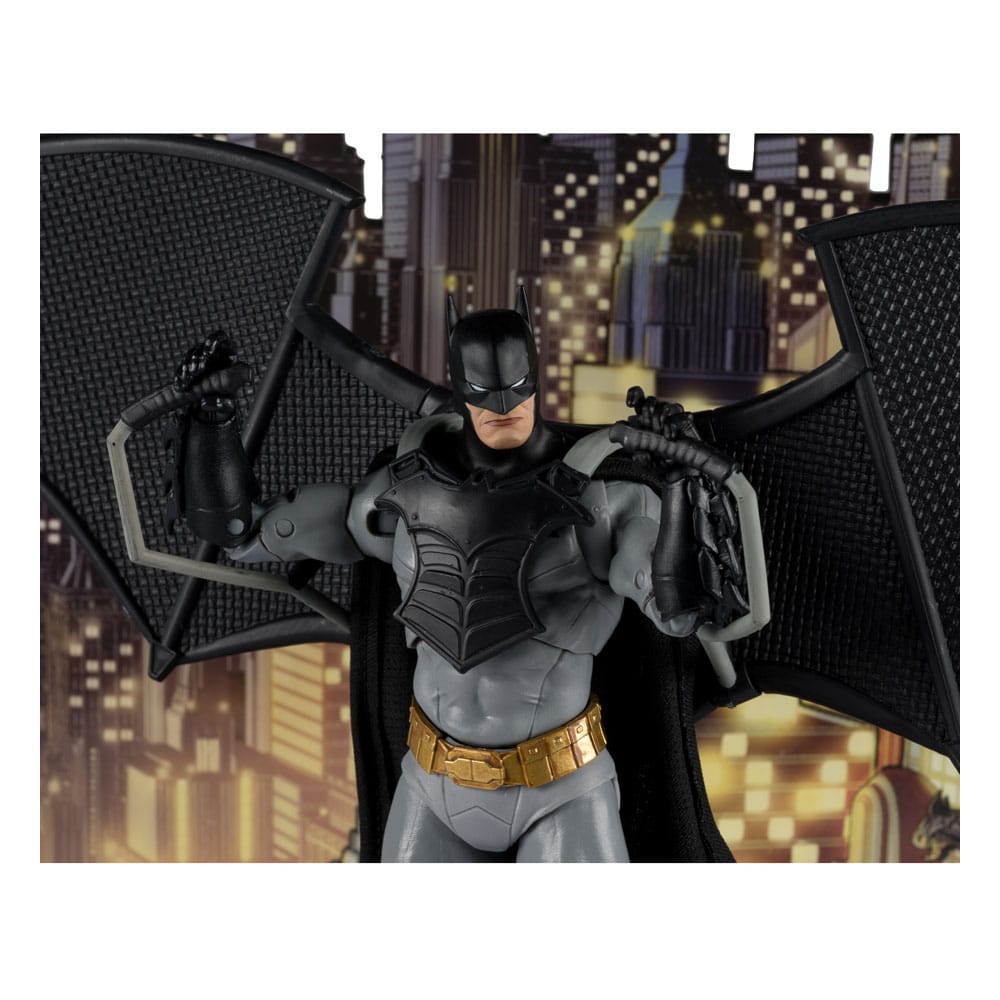 DC Multiverse The Thirteenth Hour Batman with Bat Glider 7" Scale Action Figure [Gold Label]
