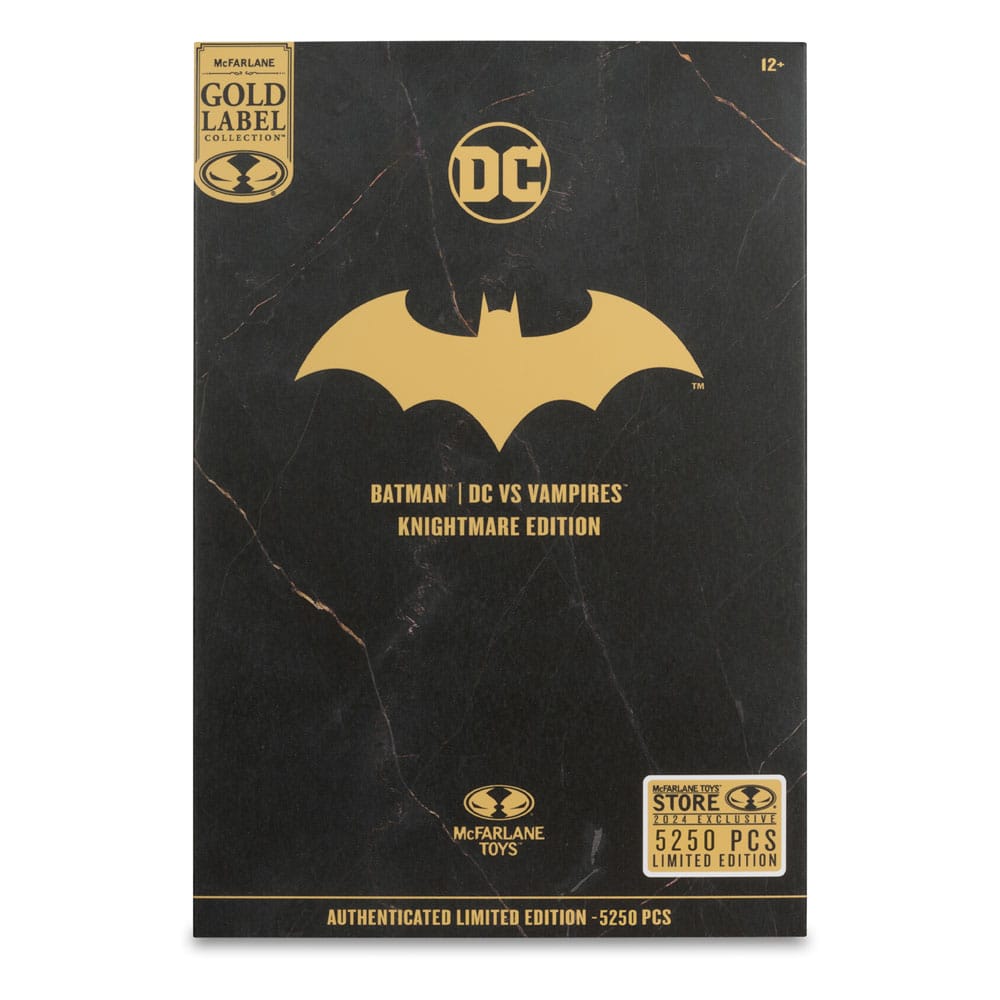 DC Multiverse Action Figure DC Multiverse x Vampires Batman Knightmare Edition 7" Scale Action Figure [Gold Label]