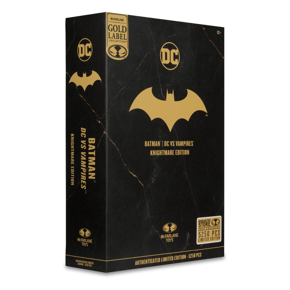 DC Multiverse Action Figure DC Multiverse x Vampires Batman Knightmare Edition 7" Scale Action Figure [Gold Label]