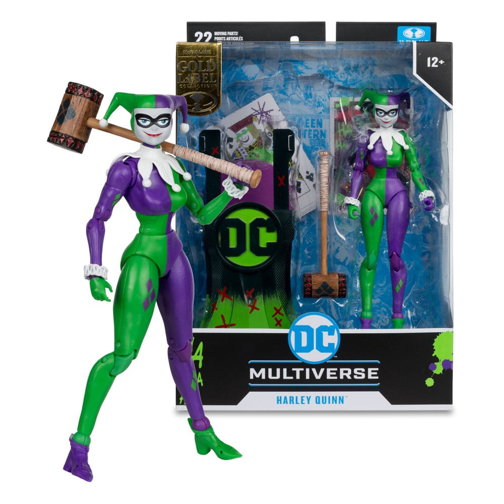 DC Multiverse Harley Quinn DC Classic Jokerized 7" Scale Action Figure [Gold Label]