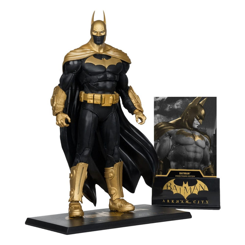 Batman Arkham City Knightmare Gold Label DC Multiverse McFarlane Toys 7" Action Figure