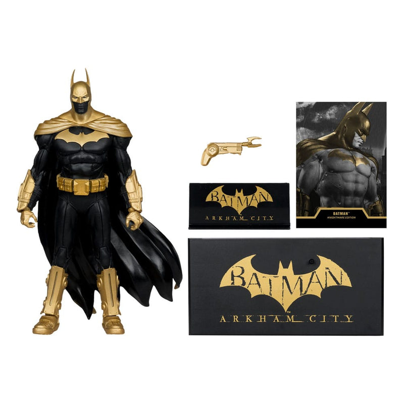 Batman Arkham City Knightmare Gold Label DC Multiverse McFarlane Toys 7" Action Figure