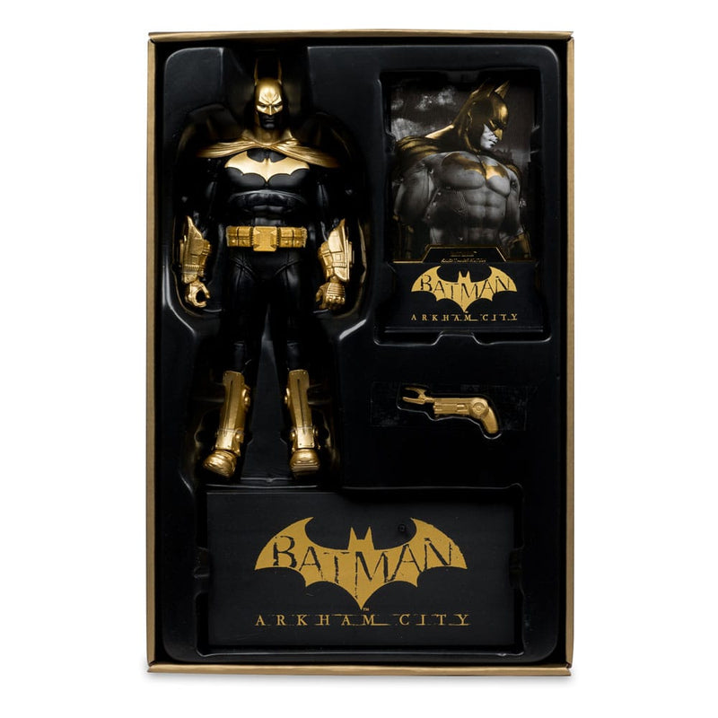 Batman Arkham City Knightmare Gold Label DC Multiverse McFarlane Toys 7" Action Figure