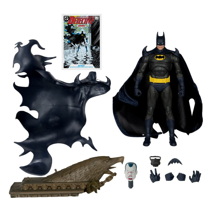 McFarlane DC Multiverse Batman (Detective Comics #587: Night People) Gold Label Exclusive 7" Action Figure