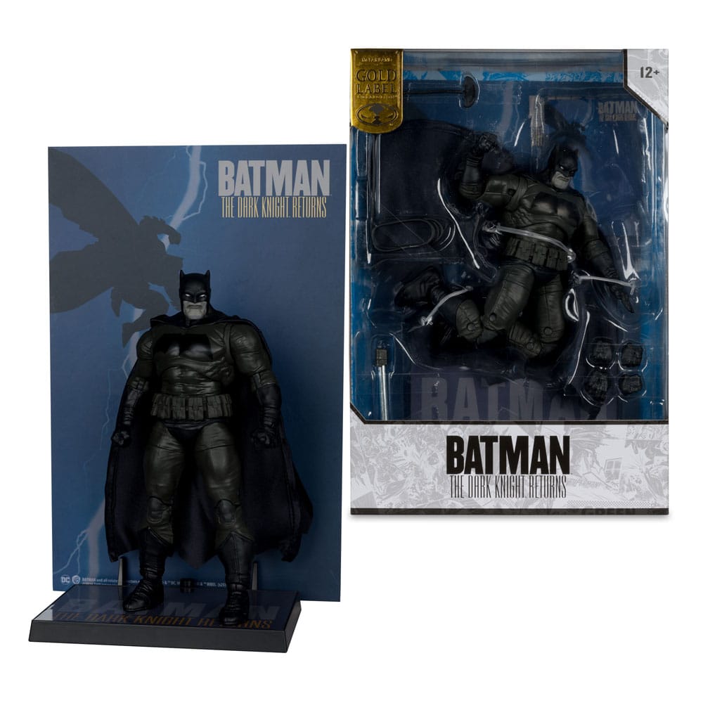 McFarlane DC Multiverse Batman The Dark Knight Returns Batman 7" Scale Cover Recreations Action Figure [Gold Label]