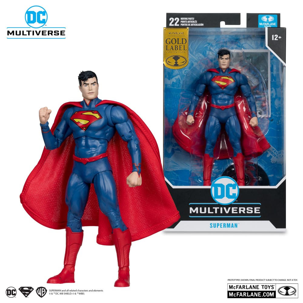 DC Multiverse  The New 52 Superman 7" Scale Action Figure  [Gold Label]