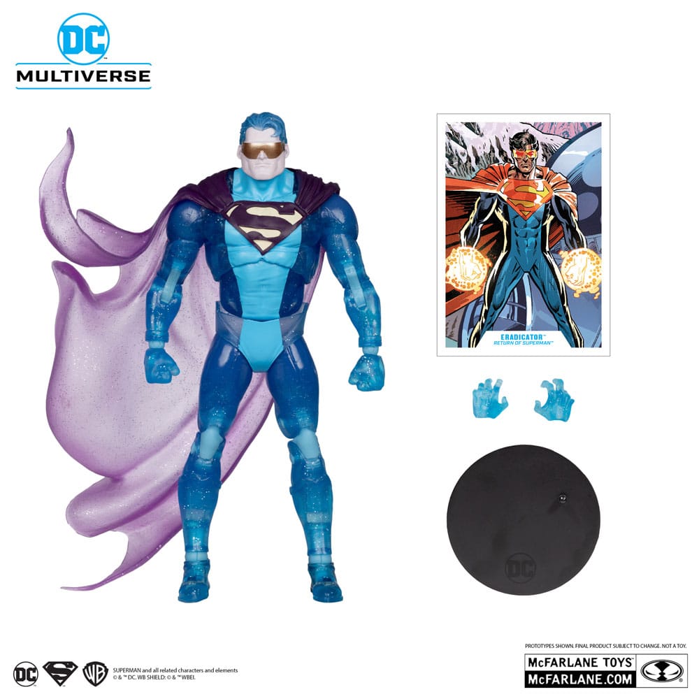 DC Multiverse Return of Superman Eradicator 7" Scale Action Figure [Platinum Edition]