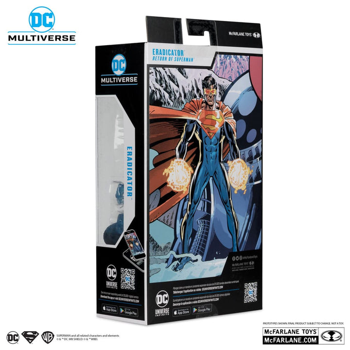 DC Multiverse Return of Superman Eradicator 7" Scale Action Figure [Platinum Edition]