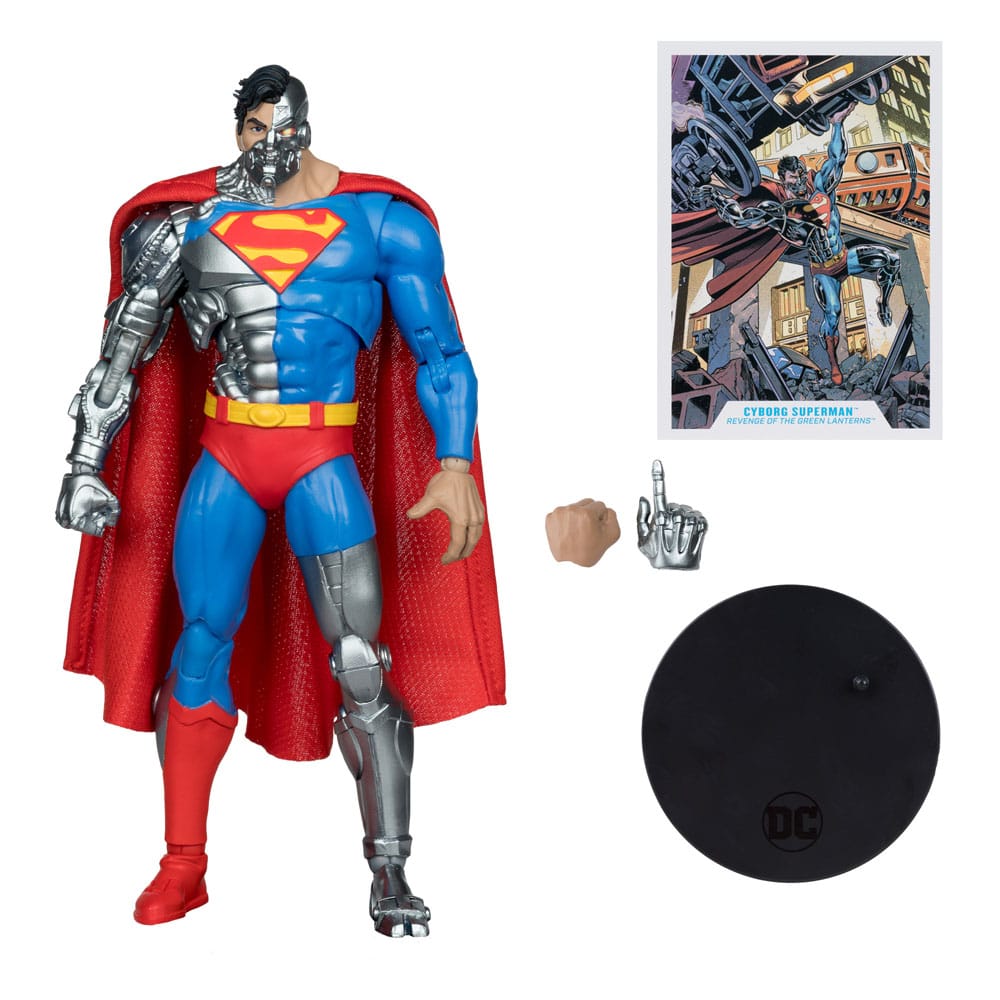 McFarlane Cyborg Superman DC Revenge Of The Green Lanterns POP Vinyl Figure