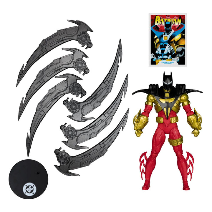 DC Multiverse Batman Knightfall (Knightquest) Azrael Batman 1/10 Scale Action Figure