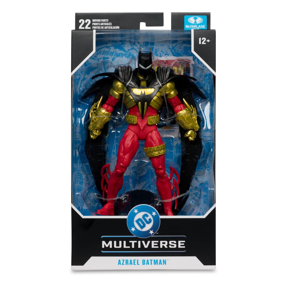 DC Multiverse Batman Knightfall (Knightquest) Azrael Batman 1/10 Scale Action Figure