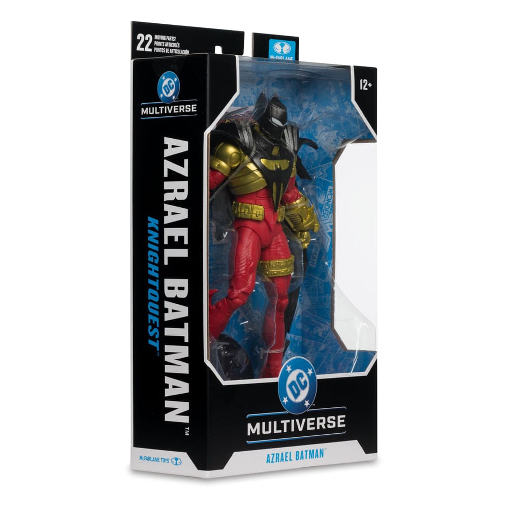 DC Multiverse Batman Knightfall (Knightquest) Azrael Batman 1/10 Scale Action Figure