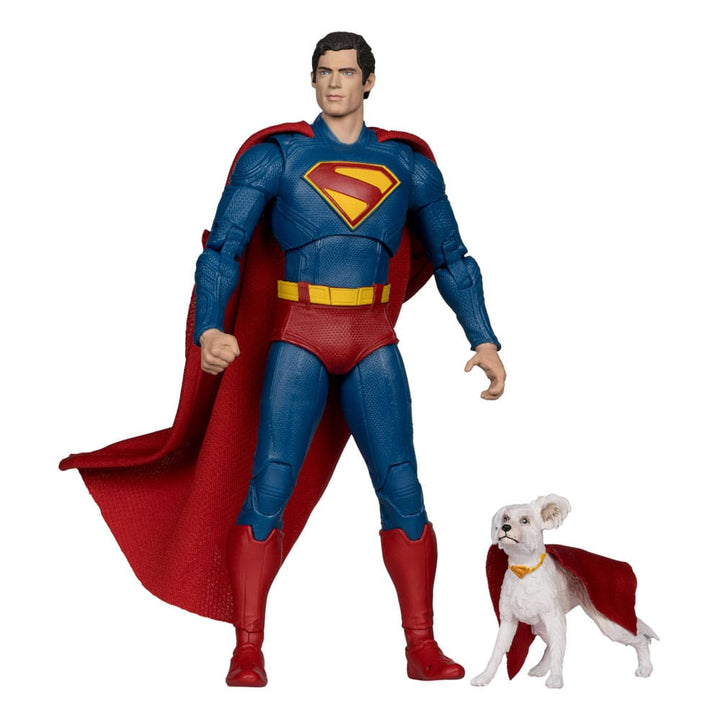 McFarlane Superman (2025) DC Multiverse Superman & Krypto (Deluxe Theatrical Edition) Action Figure