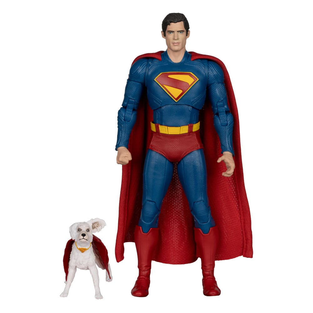 McFarlane Superman (2025) DC Multiverse Superman & Krypto (Deluxe Theatrical Edition) Action Figure