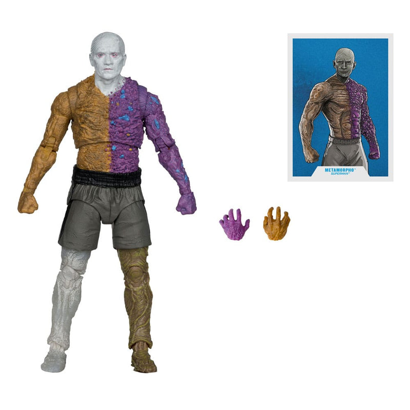 McFarlane Superman 2025 DC Multiverse Metamorpho Action Figure, side angle