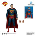McFarlane DC Superman (2025) Superman (Battle Damaged) Gold Label 7" Action Figure, side angle