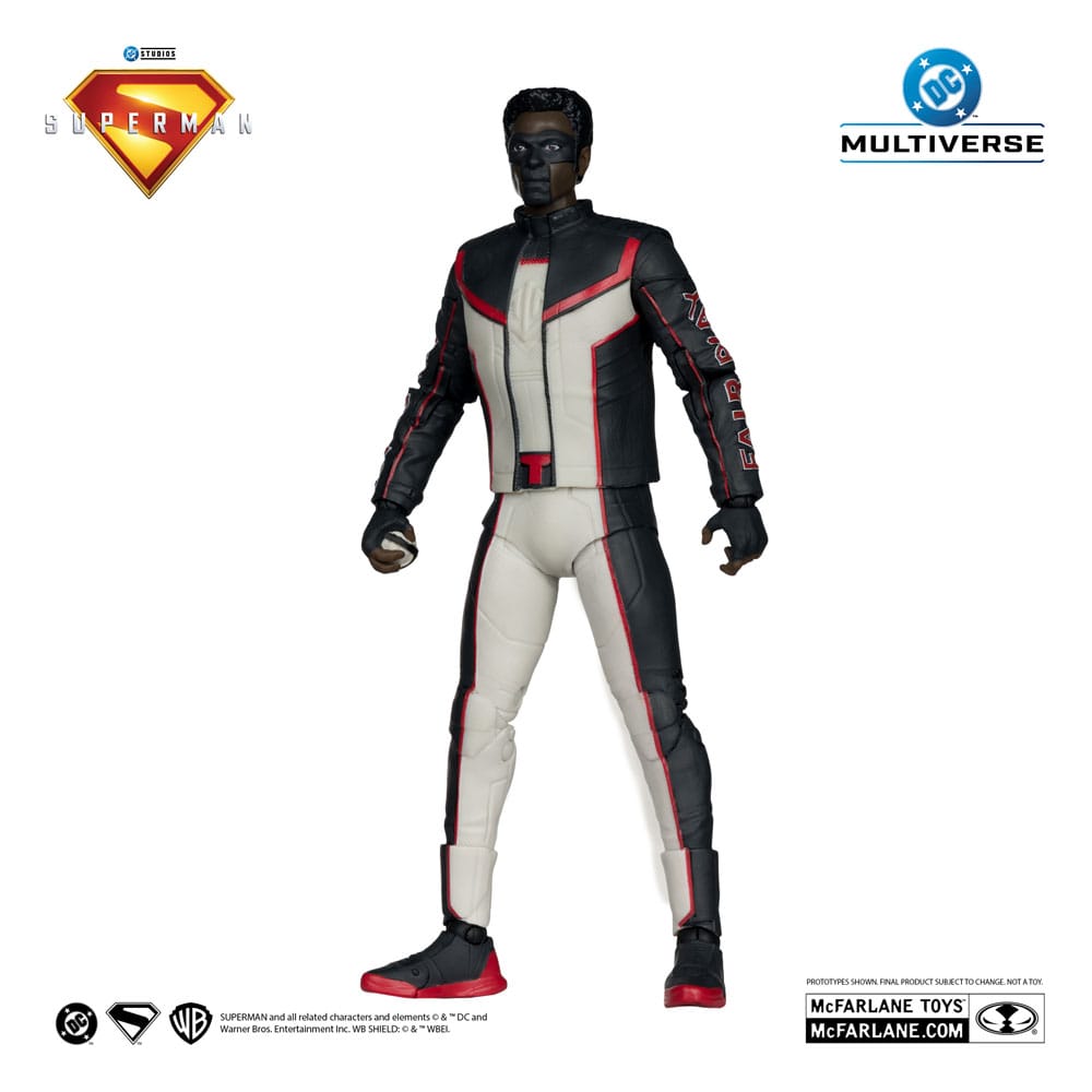 DC Multiverse Deluxe Superman (2025) Mr. Terrific (Red Platinum Edition) 1/10 Scale Action Figure