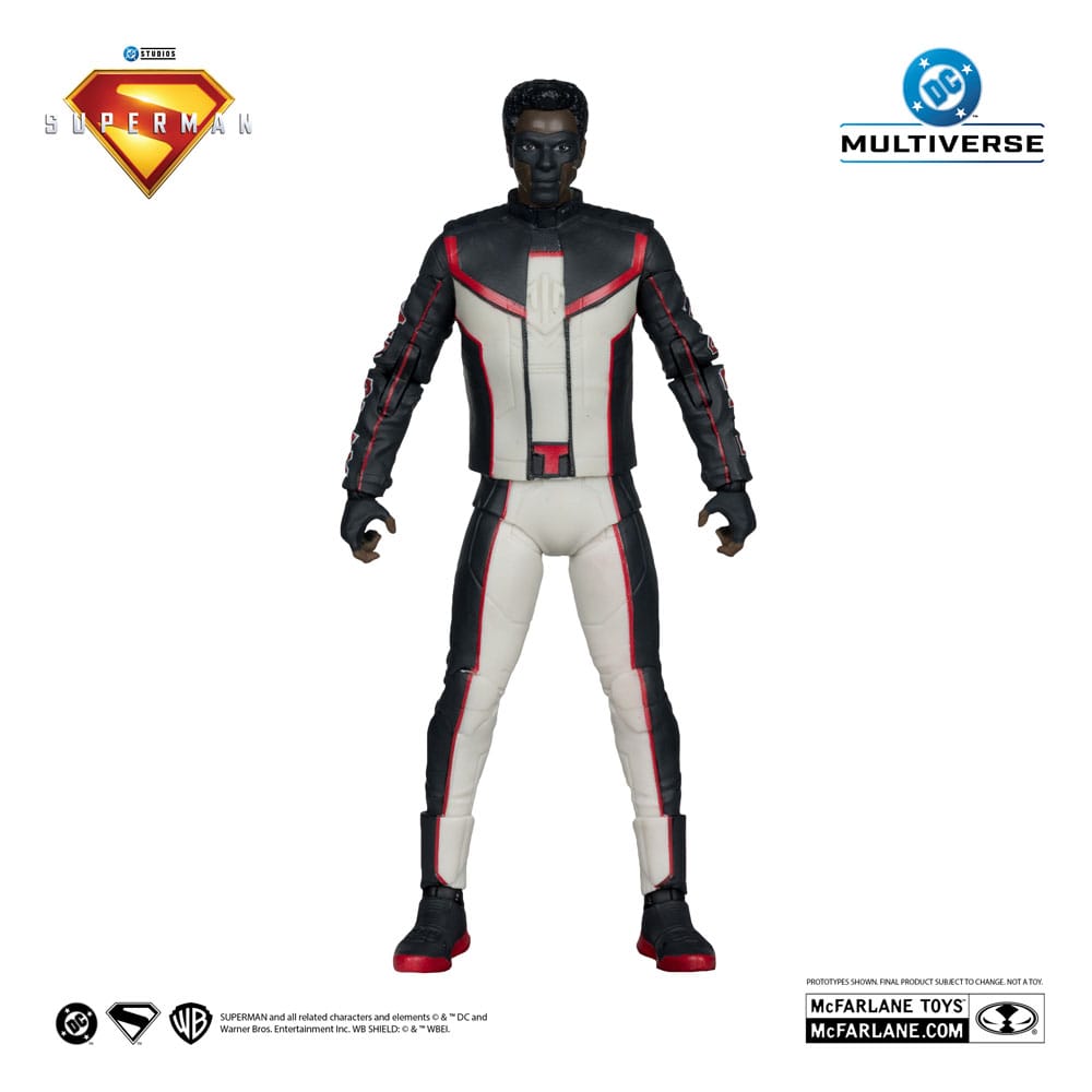 DC Multiverse Deluxe Superman (2025) Mr. Terrific (Red Platinum Edition) 1/10 Scale Action Figure