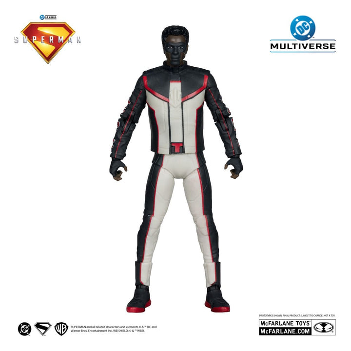 DC Multiverse Deluxe Superman (2025) Mr. Terrific (Red Platinum Edition) 1/10 Scale Action Figure