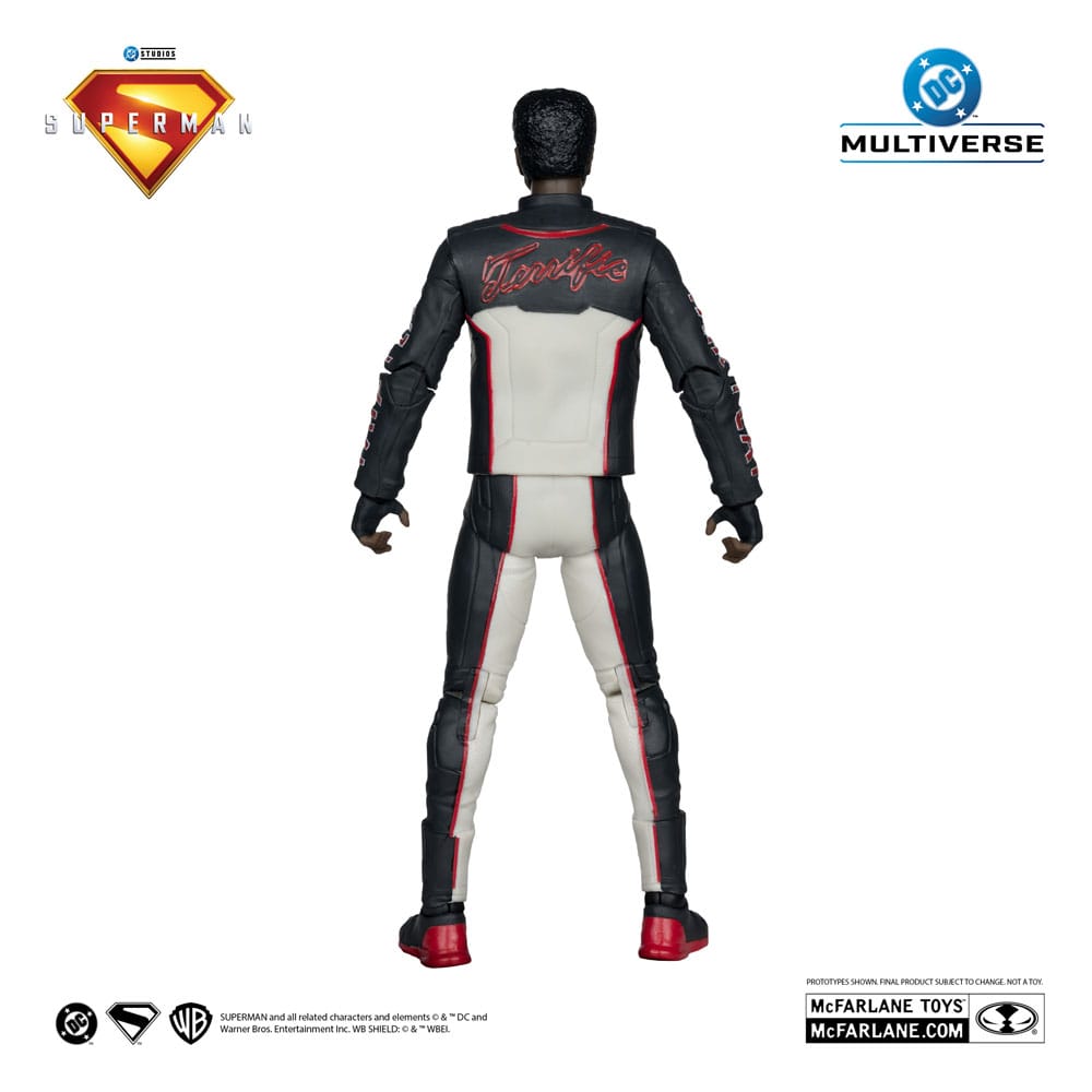 DC Multiverse Deluxe Superman (2025) Mr. Terrific (Red Platinum Edition) 1/10 Scale Action Figure