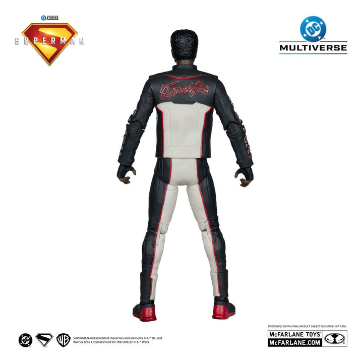 DC Multiverse Deluxe Superman (2025) Mr. Terrific (Red Platinum Edition) 1/10 Scale Action Figure