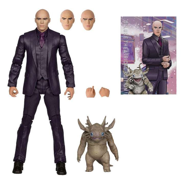 Superman (2025) Lex Luthor with Baby Kaiju 7.5" Scale Deluxe Theatrical Edition Action Figure