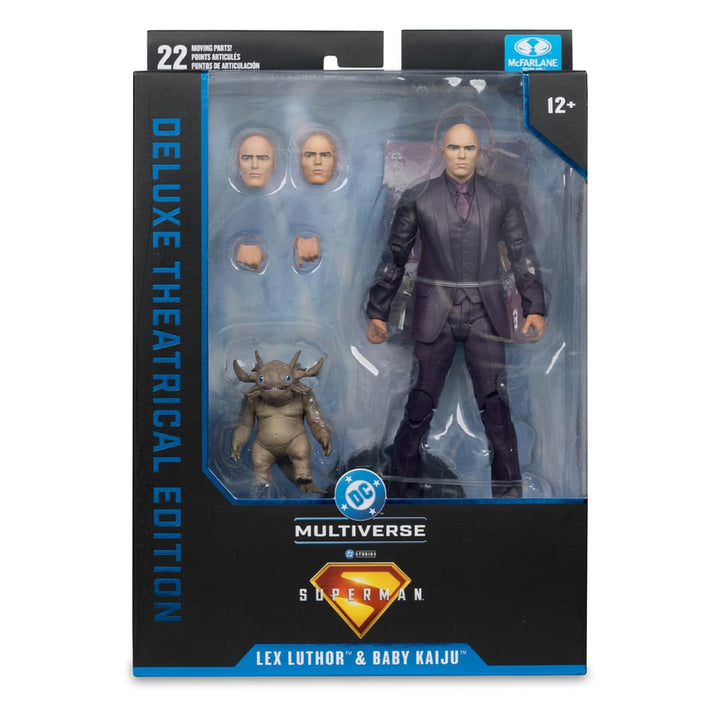 Superman (2025) Lex Luthor with Baby Kaiju 7.5" Scale Deluxe Theatrical Edition Action Figure