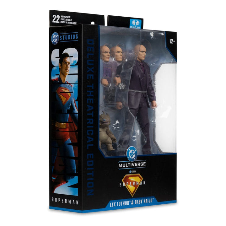 Superman (2025) Lex Luthor with Baby Kaiju 7.5" Scale Deluxe Theatrical Edition Action Figure