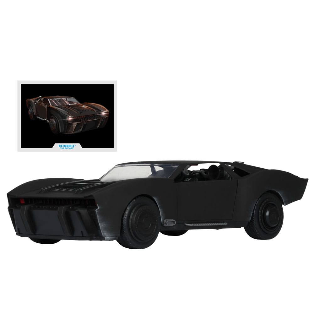 DC Multiverse The Batman (2022) Batmobil 1/10 Scale Figure [Gold Label]